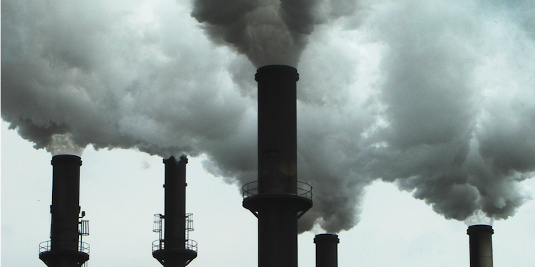 EPA climate change website factory
