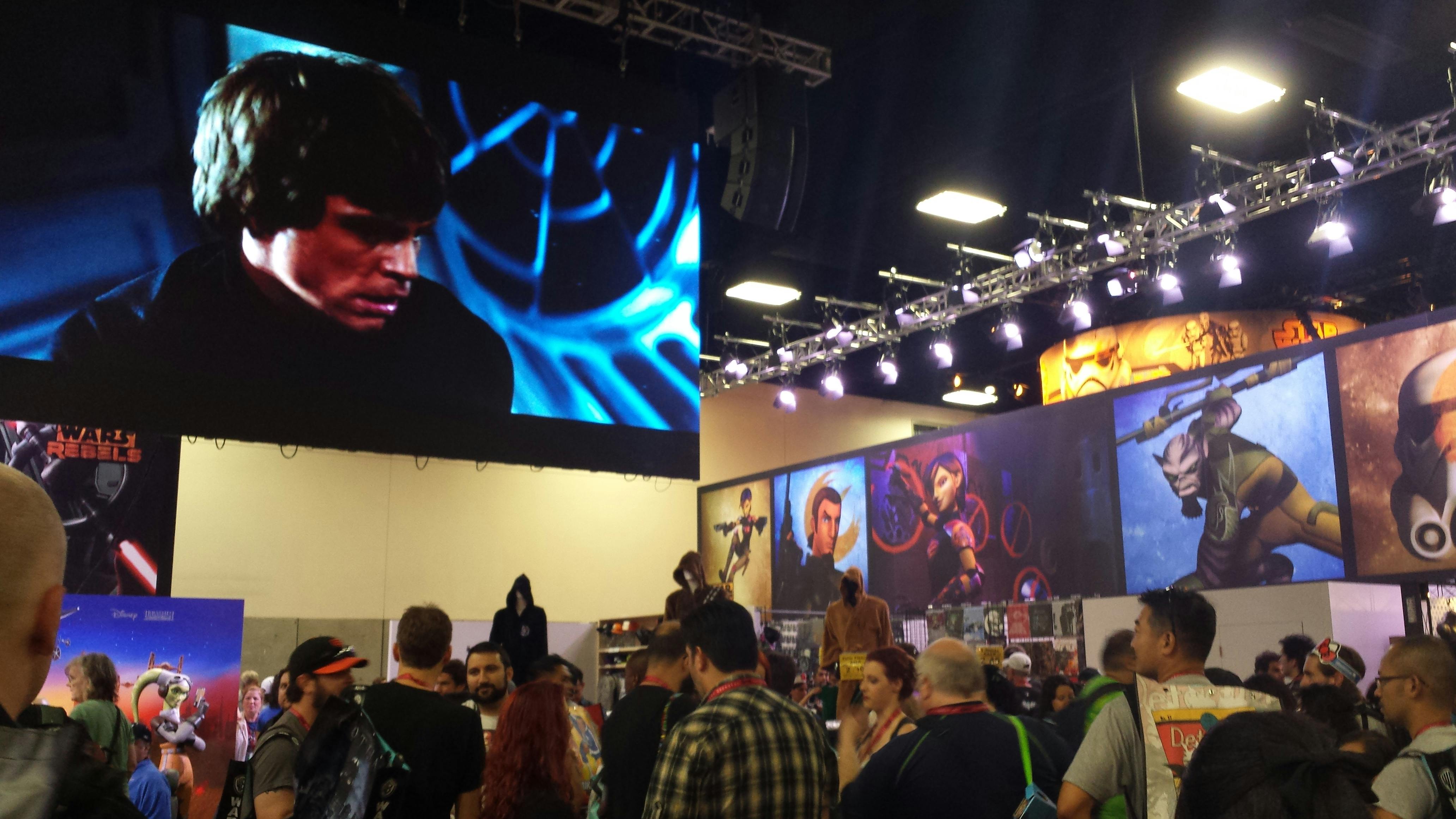 Convention hall San Diego Comic Con 2014