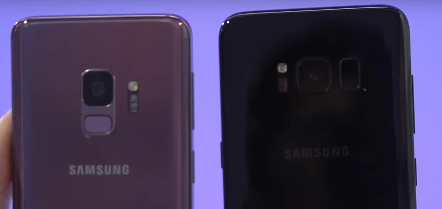 samsung galaxy s9 vs galaxy s8