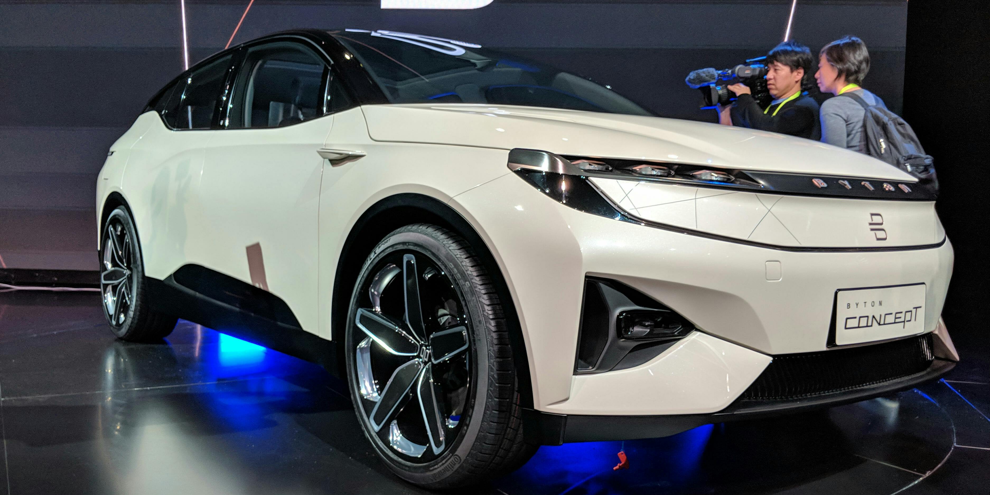 byton electric self-driving concept suv
