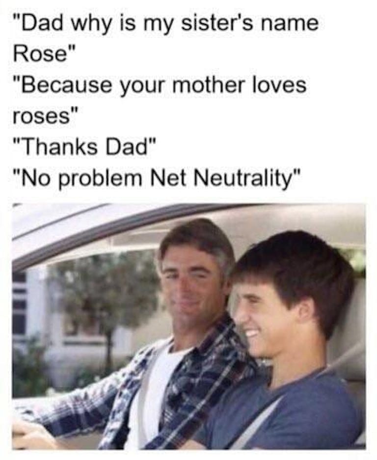 net neutrality sister's name meme