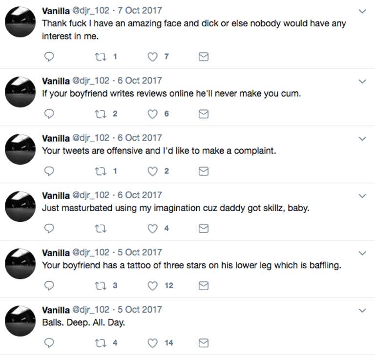 vanilla djr_102 porn account tweets