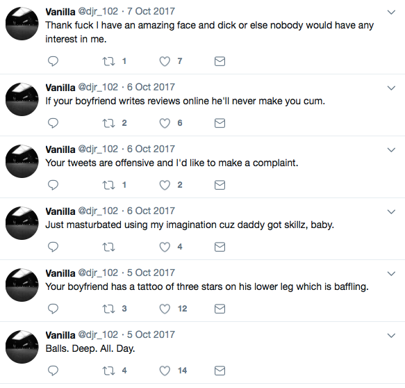 vanilla djr_102 porn account tweets