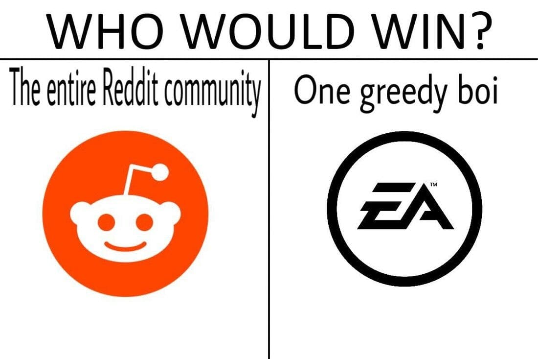 ea greedy battlefront meme who would win reddit