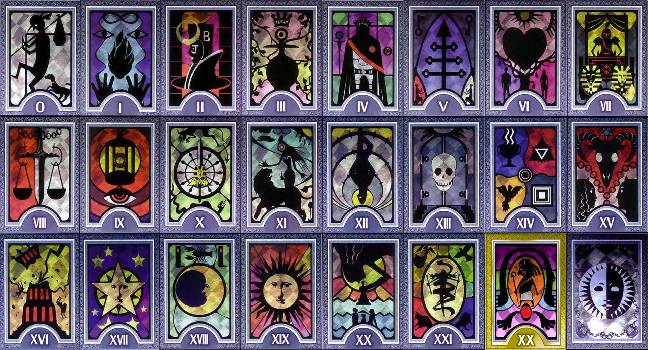 Tarod deck based on the popular Persona game franchise
