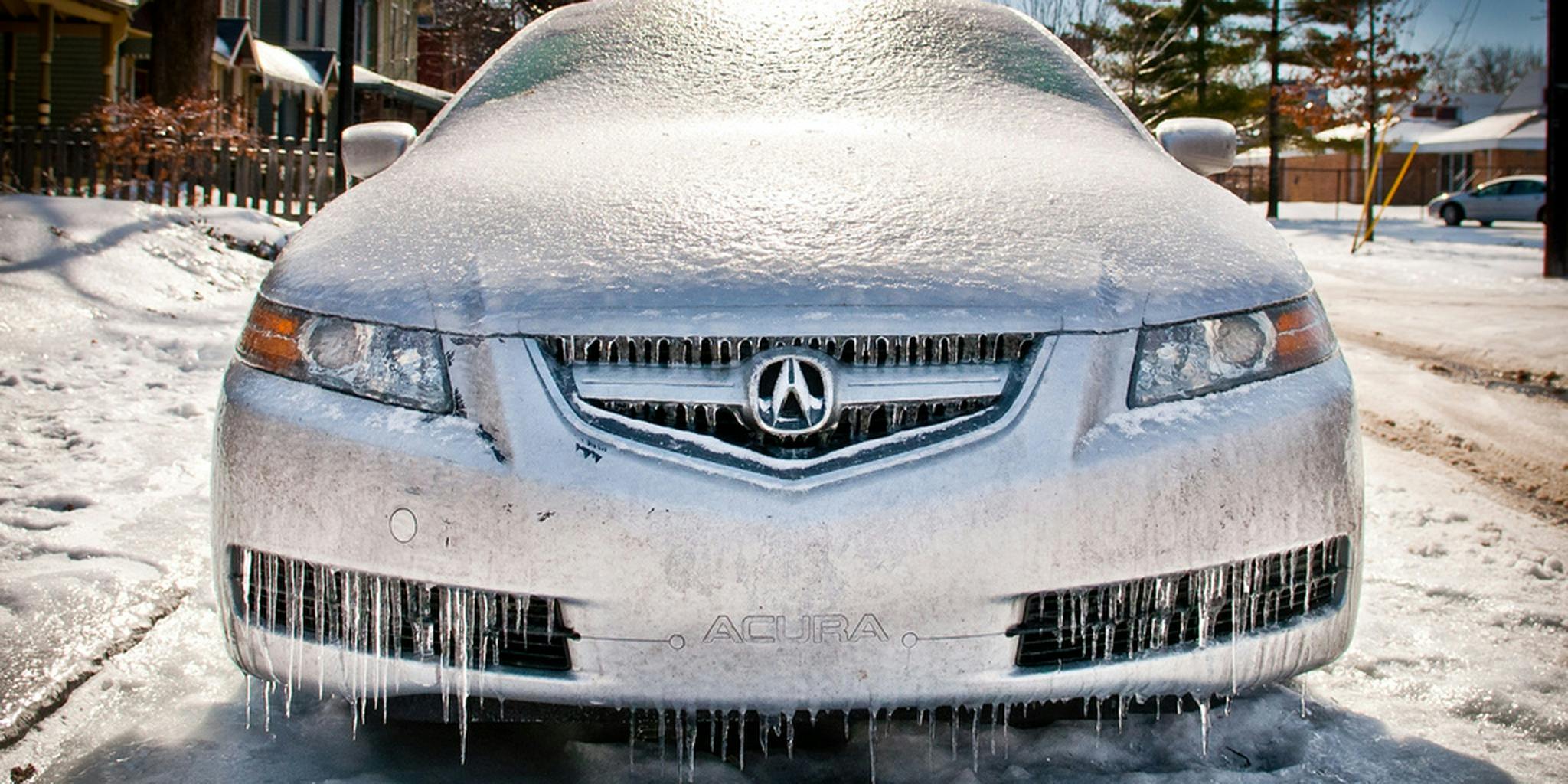 This Is The Worst Thing You Can Do If Your Car Is Sliding On Ice