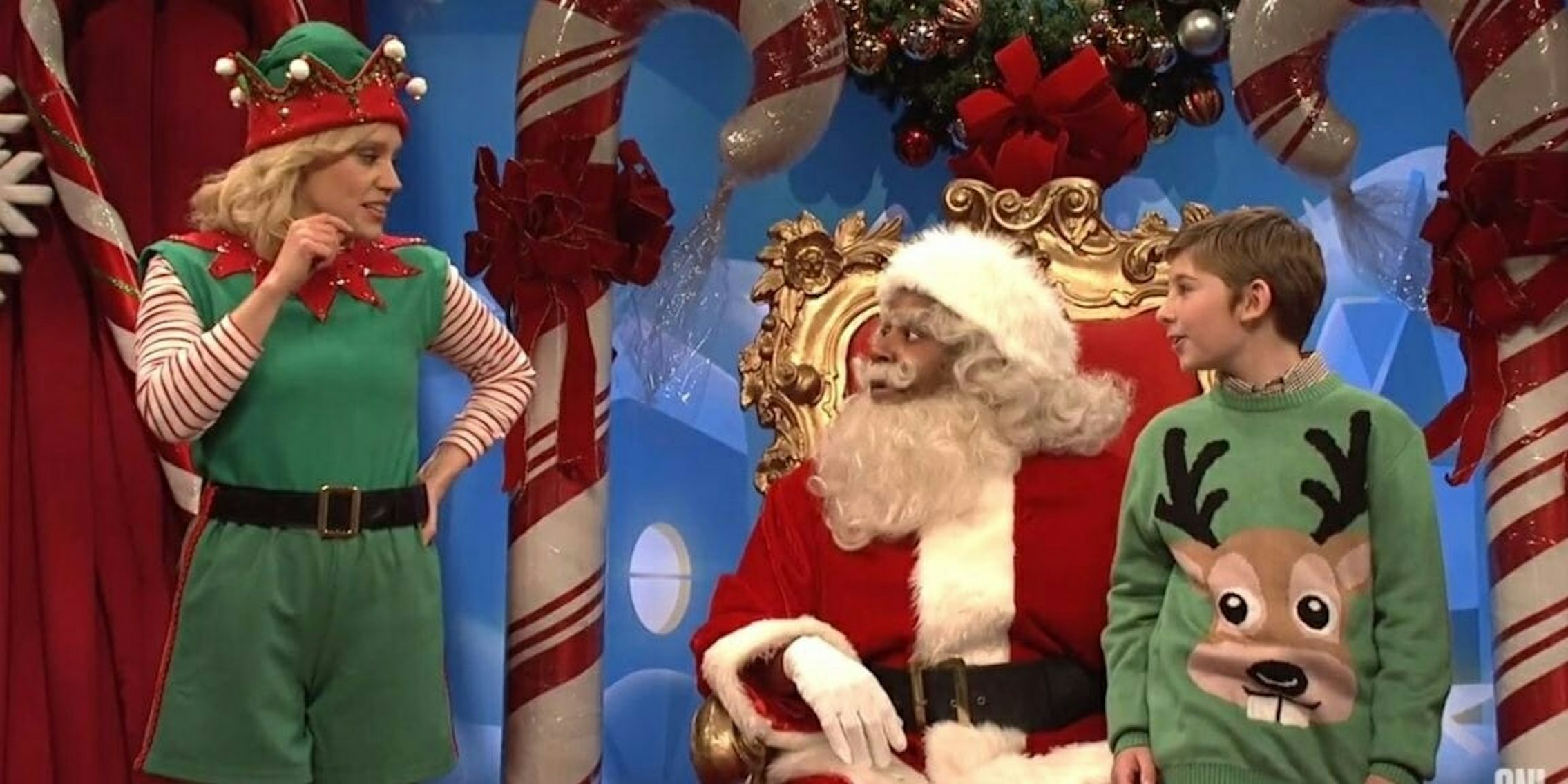 SNL cold open Santa Claus