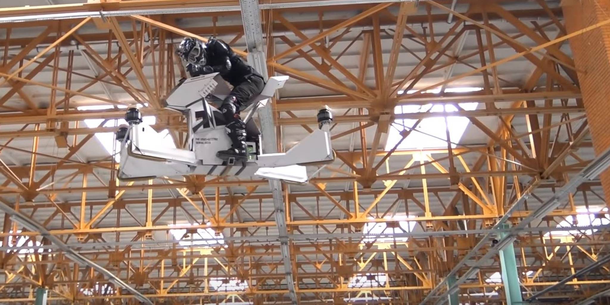 The World s First Manned Hoverbike Is As Awesome As It Is Terrifying