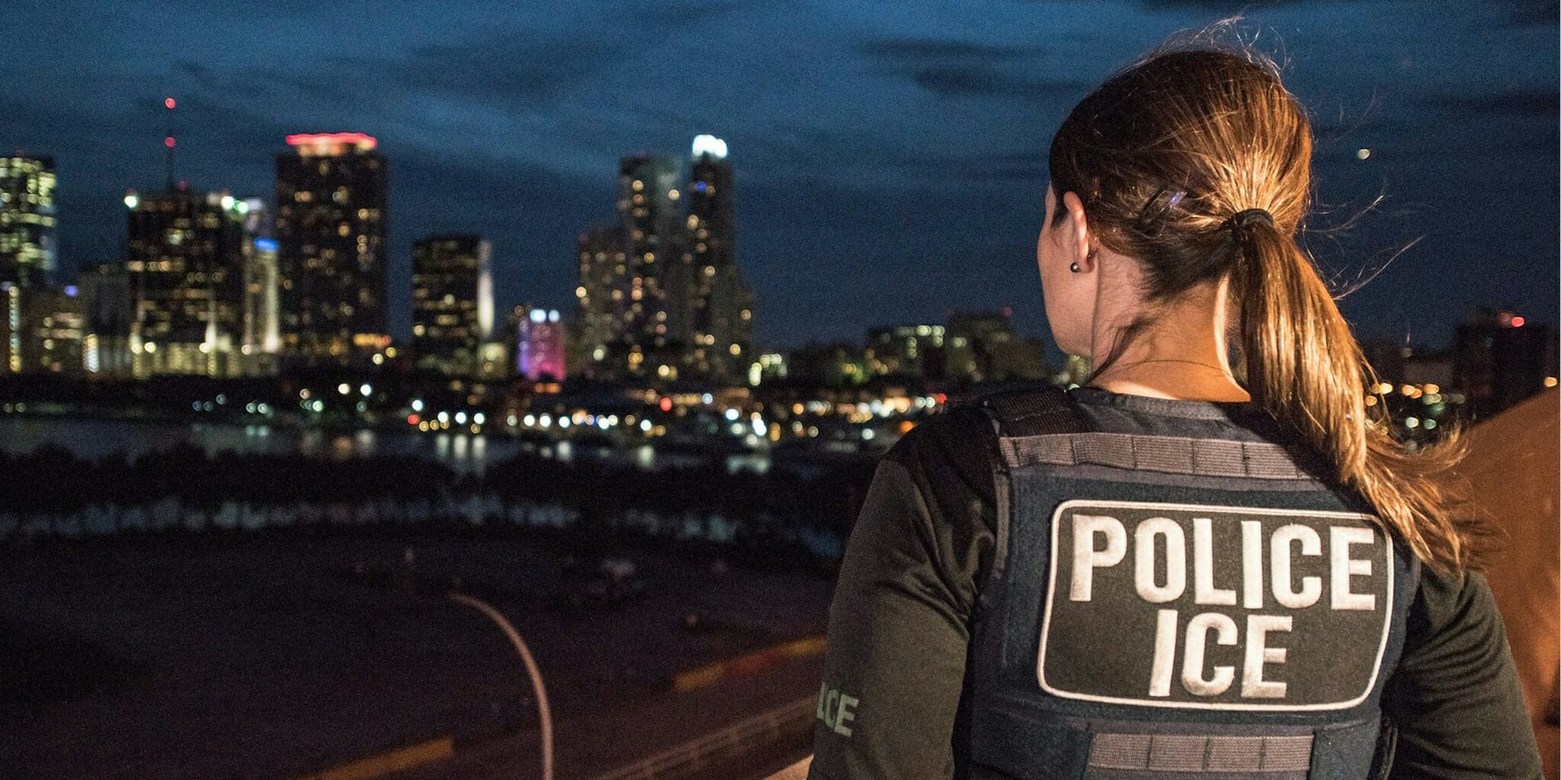 An Immigration and Customs Enforcement agent in Miami.