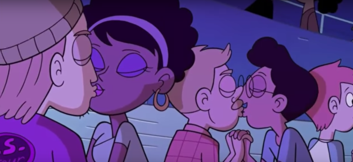 Disney Airs Its First Animated Same Sex Kiss