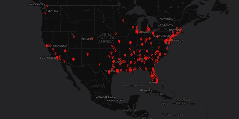 Mapping Gun Violence shows police-brutality hotspots in the U.S.