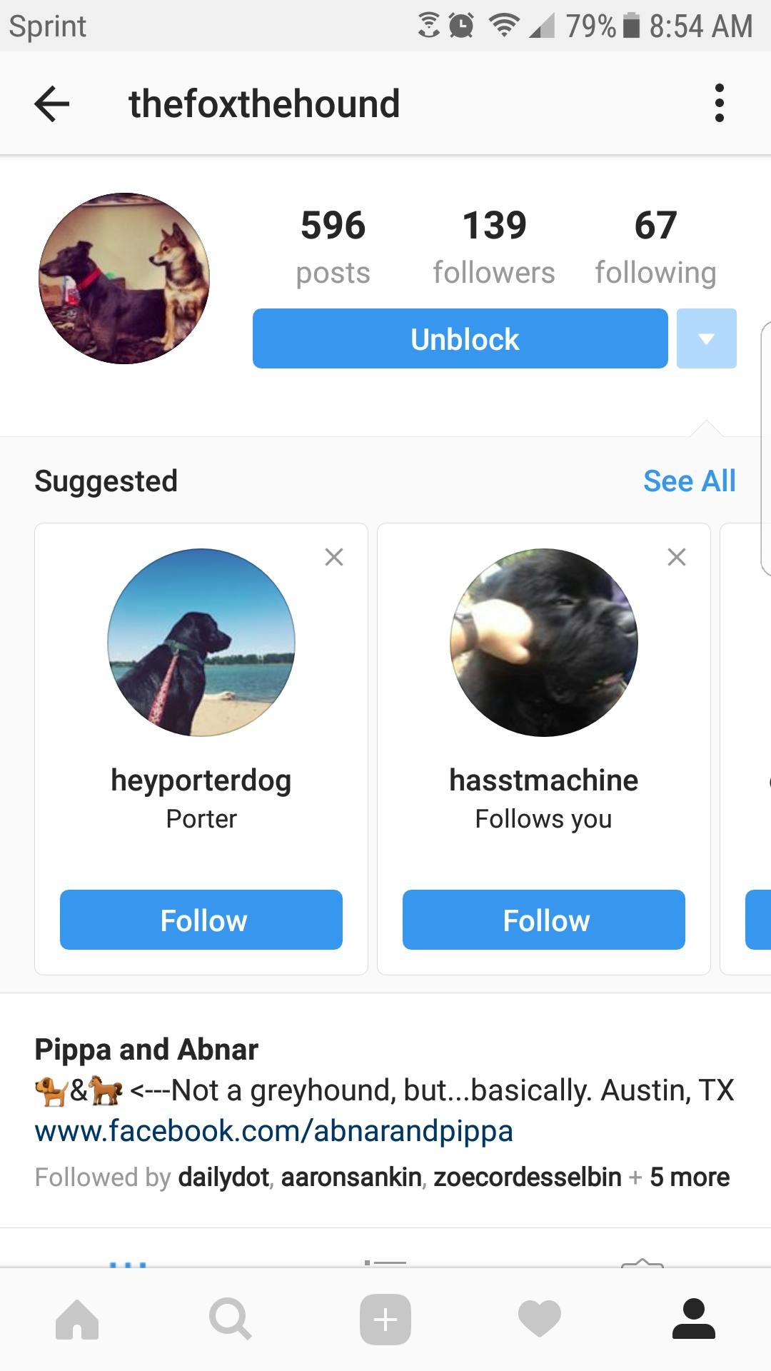 how to unblock people on instagram