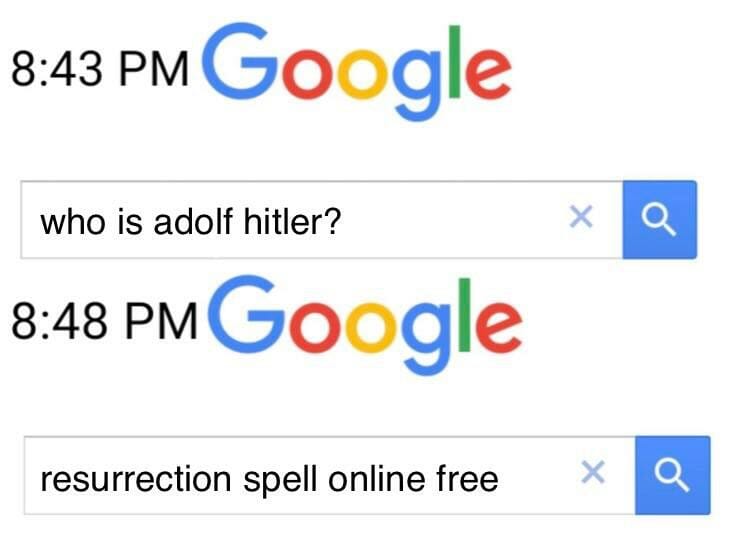 hitler google meme