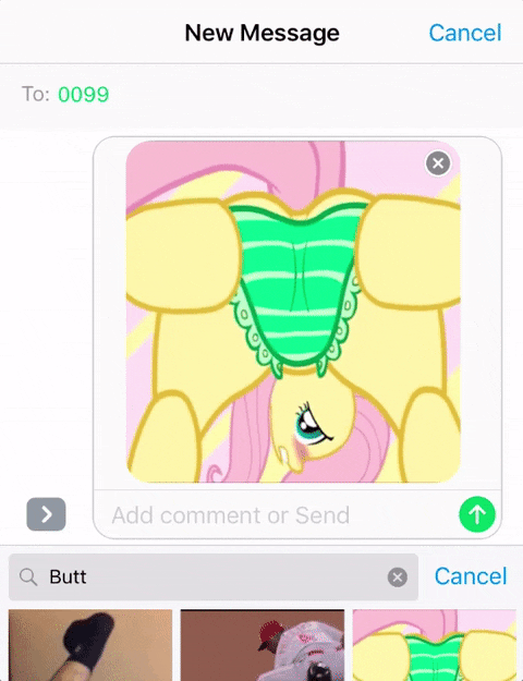 Www Porn Image For Keyped Phone - My Little Pony' Porn GIF Appears in iOS 10 Update