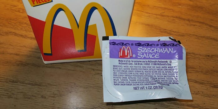 McDonald's Szechwan sauce