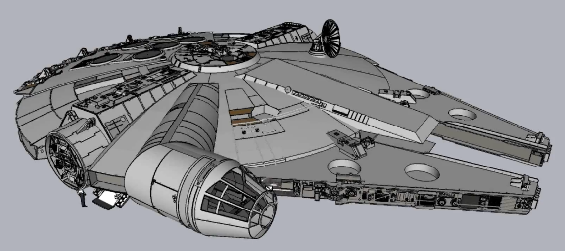 Meet the Star Wars Fan Building a Full-Scale Millennium Falcon