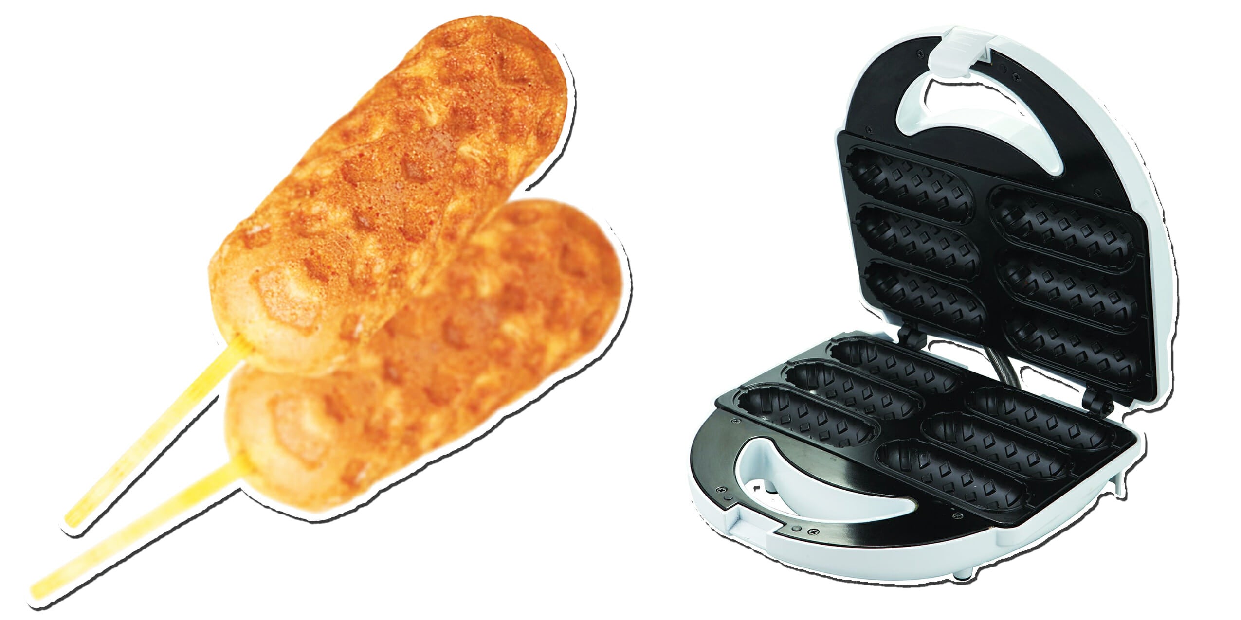 This corn dog maker makes carnival style dogs in minutes