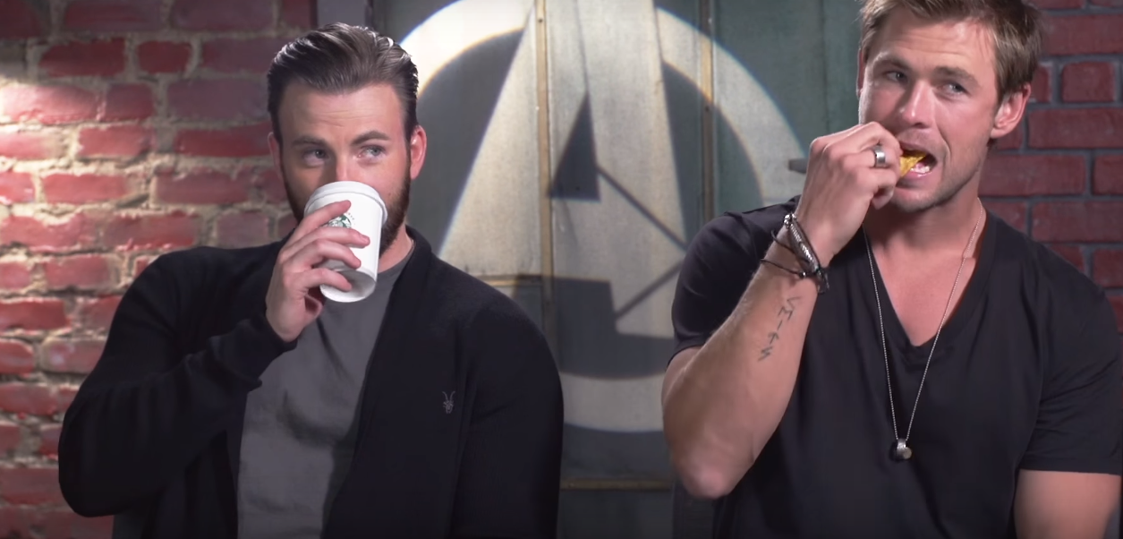 Chris Evans, Chris Hemsworth