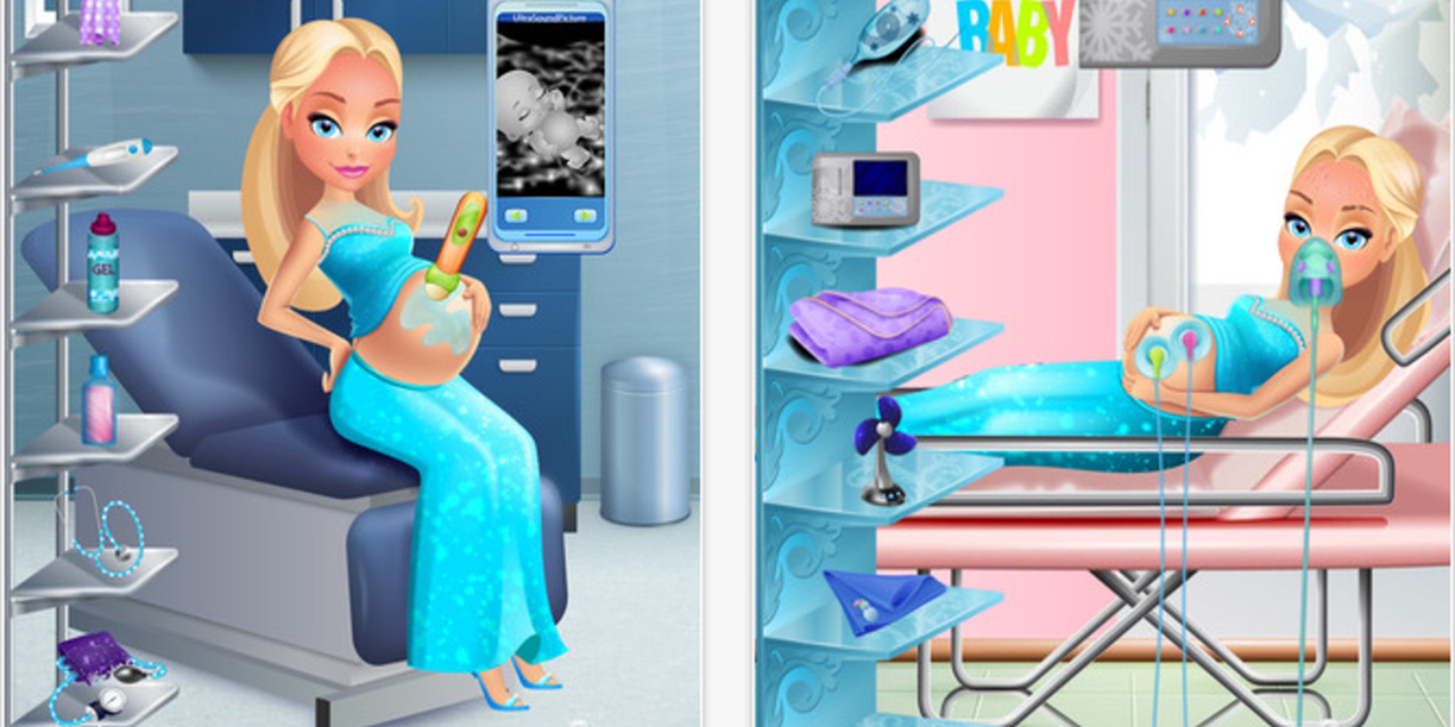 barbie pregnant hospital games