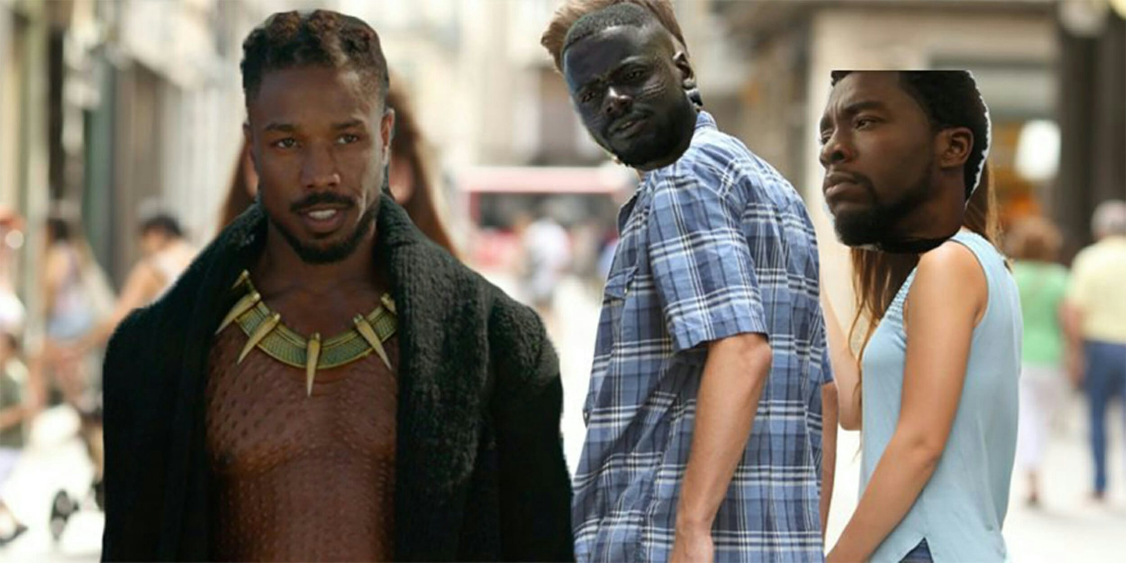 'Black Panther' Works Perfectly With Distracted Boyfriend Meme