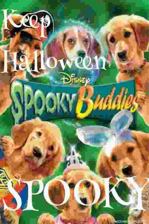 spooky buddies meme disney dogs