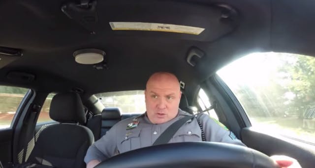 Dashcam video reveals cop's secret Taylor Swift obsession