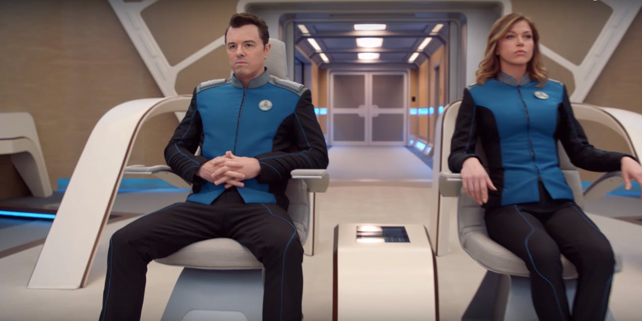 Seth McFarlane in the orville trailer