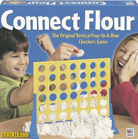 connect flour cracked meme