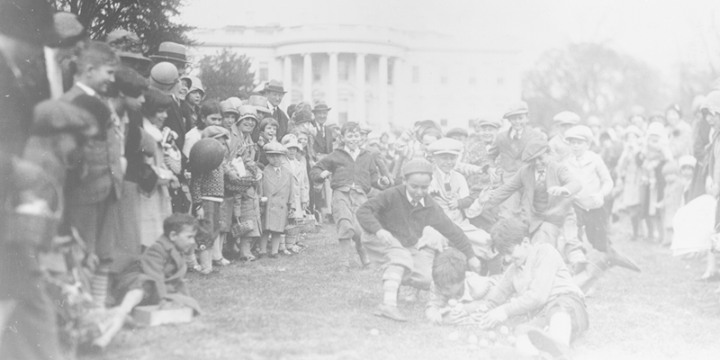 White House Easter Egg Hunt 1922