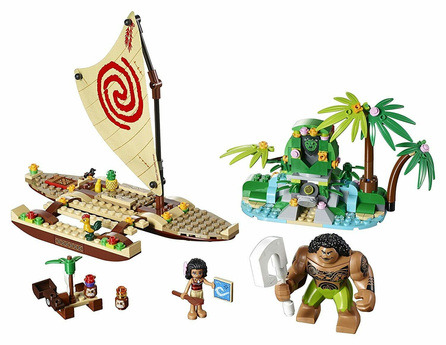 legos for girls : Lego Disney Princess Moana's Ocean Voyage