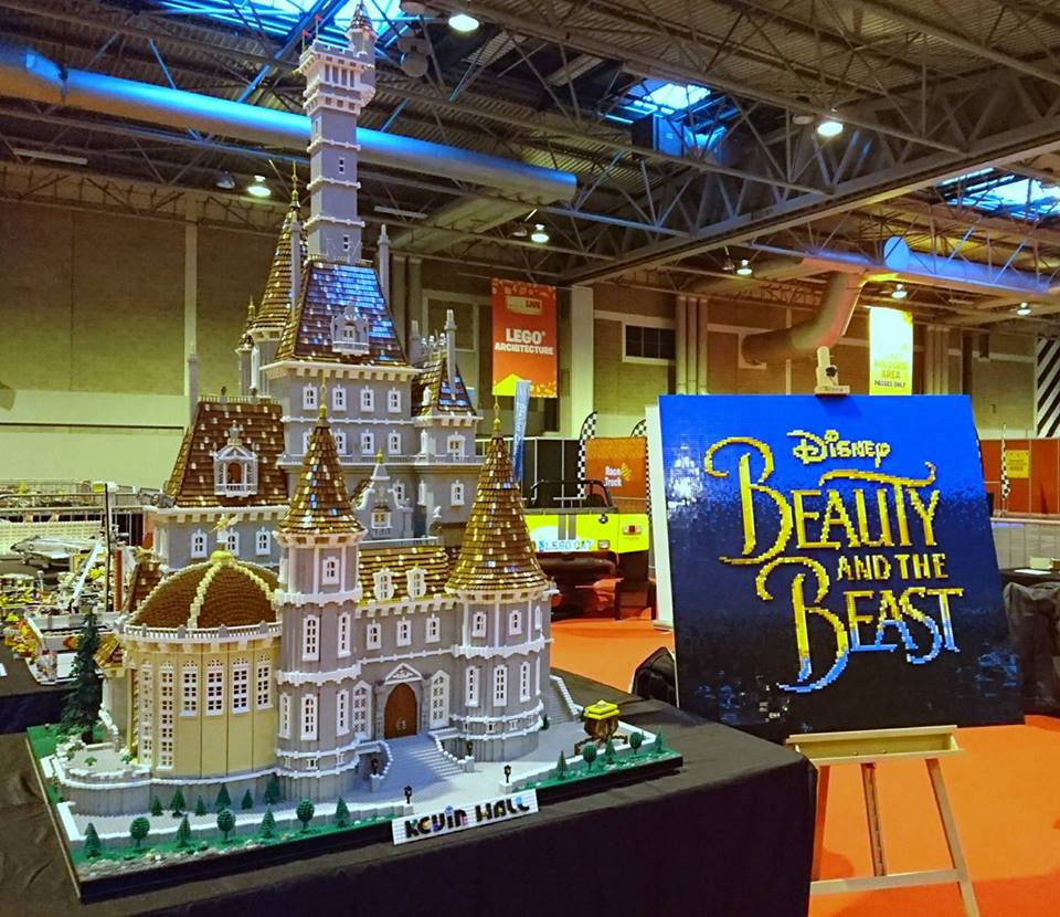 This Jaw Dropping Beauty and the Beast Castle Is Made From 500 000 Lego bricks