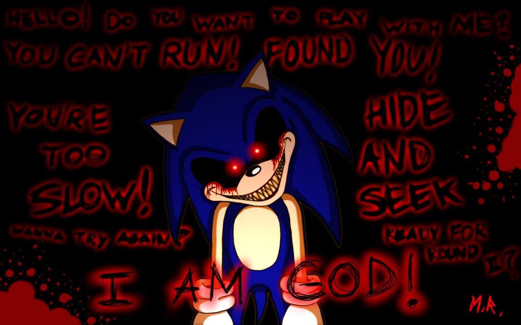 sonic exe creepypasta