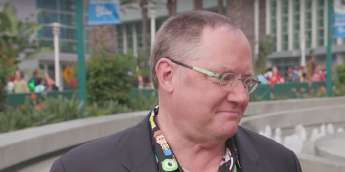 John Lasseter takes leave of absence for 'missteps.'
