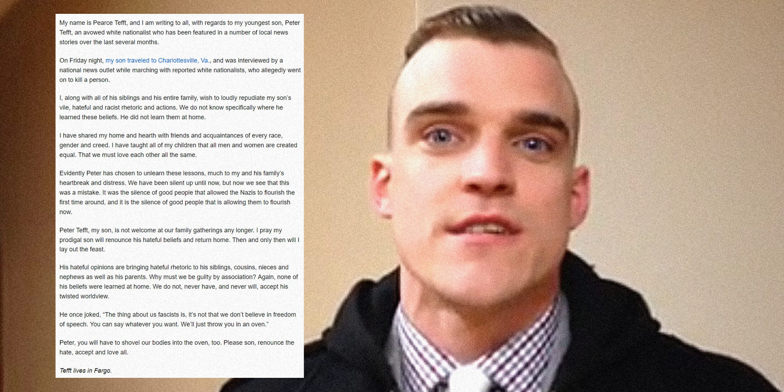 White supremacist Peter Tefft