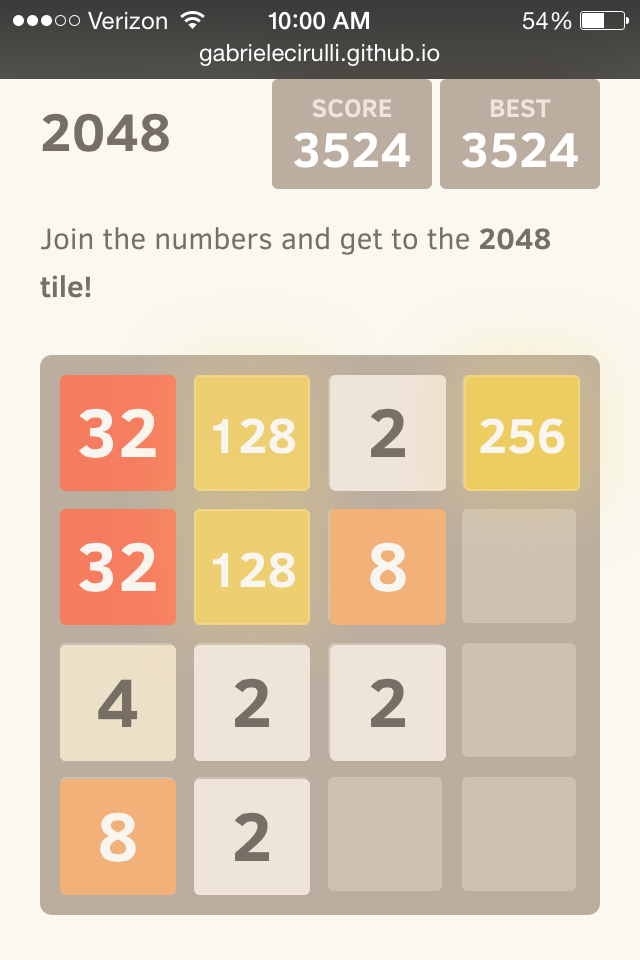 how to beat the 2048 game