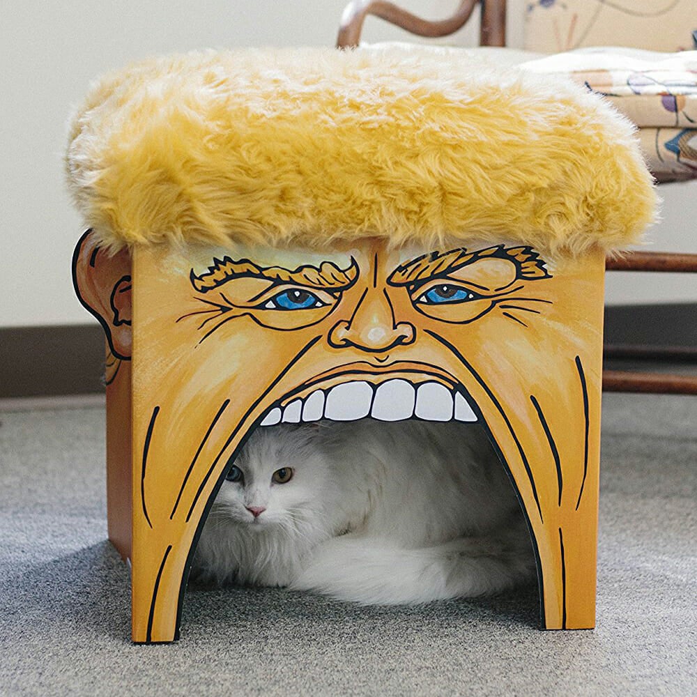 donald trump cat playhouse toy
