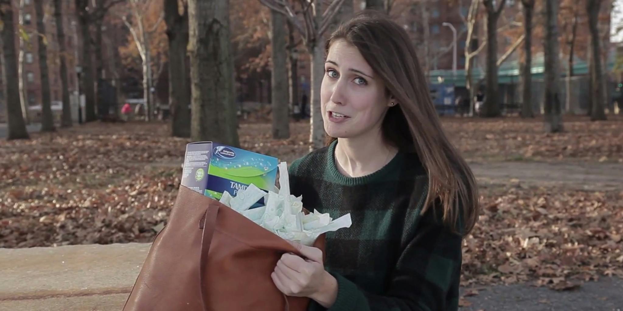 Here's what tampon commercials by clueless dudes would look like