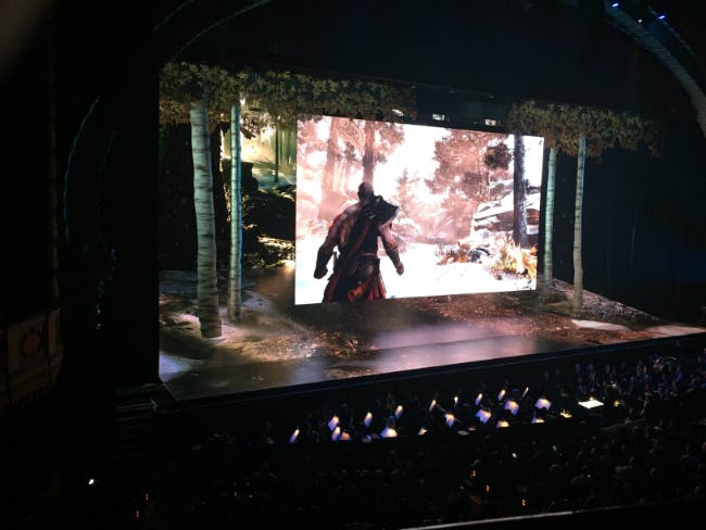Sony incorporated stage holograms into its E3 2016 press conference.