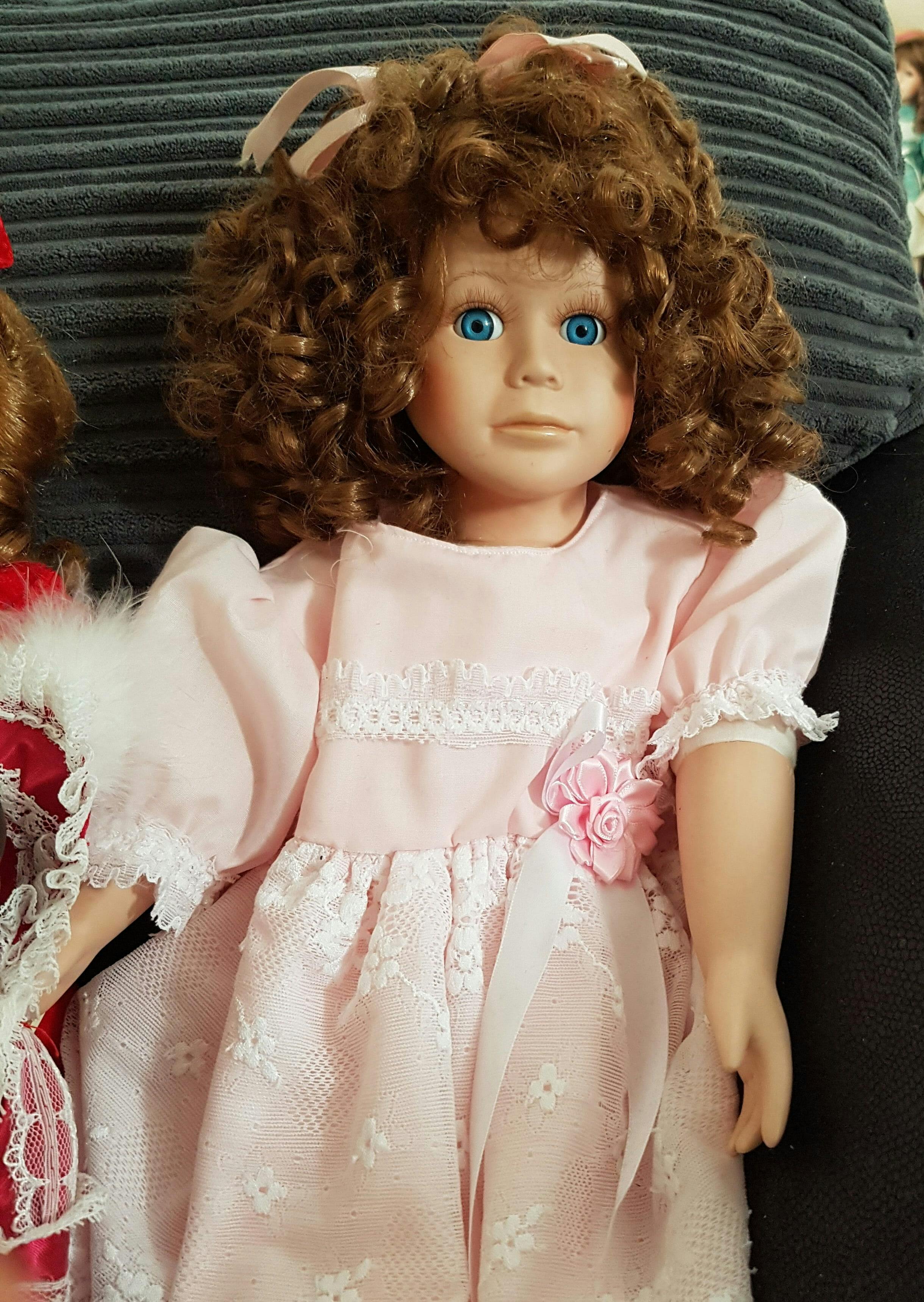 haunted doll creepy spooky collecting halloween