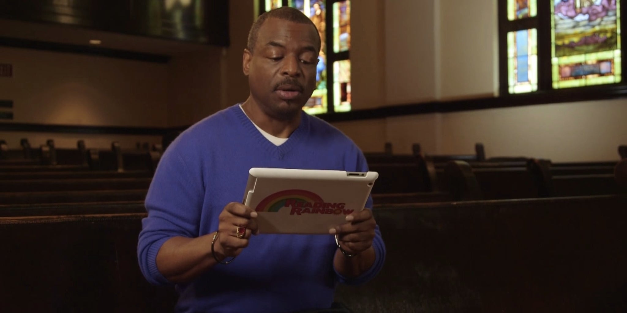 LeVar Burton of Reading Rainbow