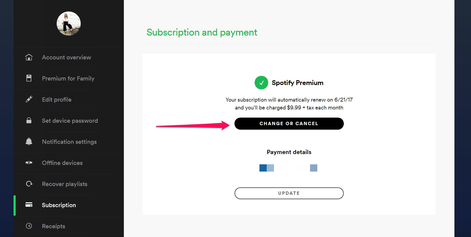 How to cancel your Spotify premium subscription