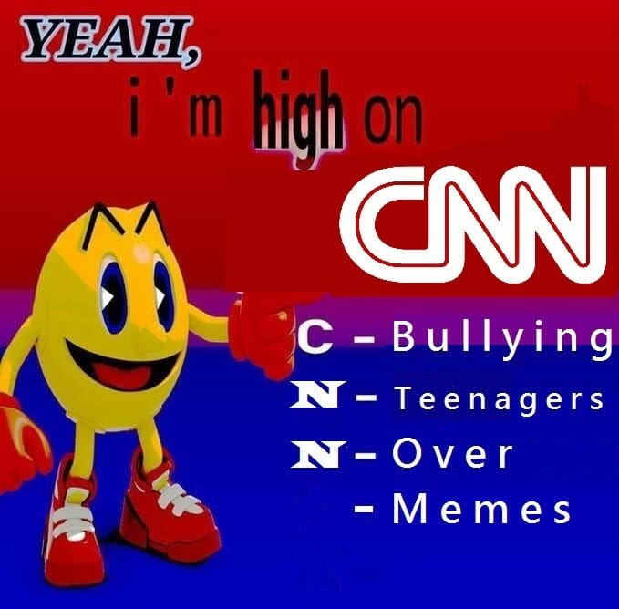 don't declare war on dank memers cnn blackmail meme