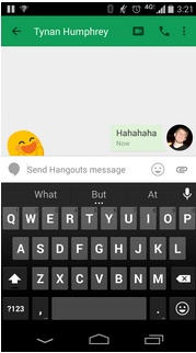 google hangouts emoji shortcuts