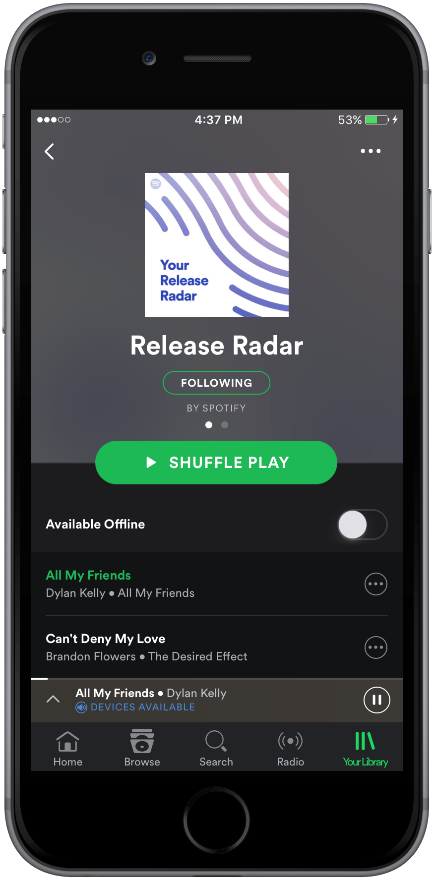 Spotify's Release Radar Makes Sure You Don't Miss New Tracks From Your ...