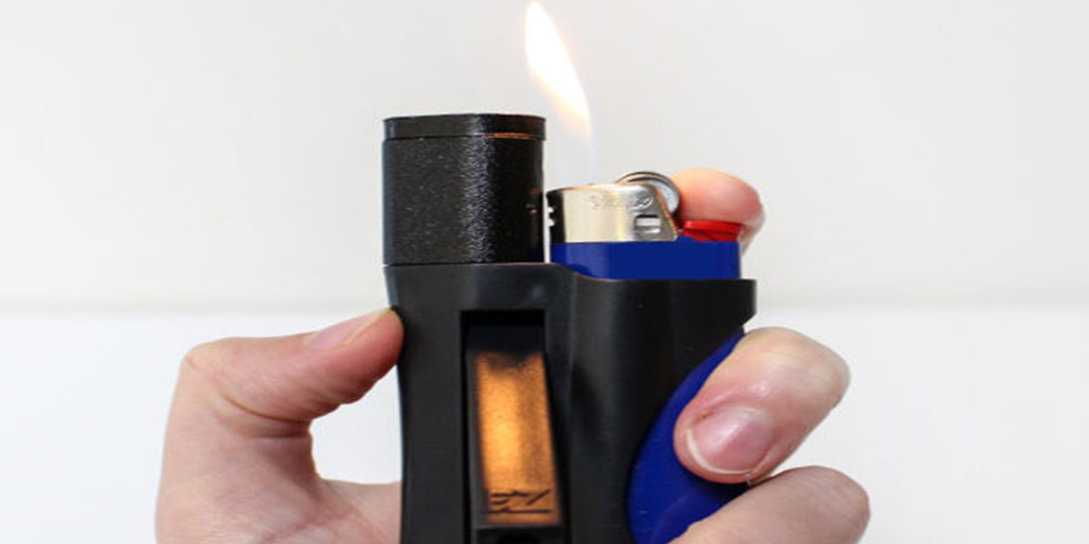 The EZ pipe is the virtually smokeless, allinone smoking tool