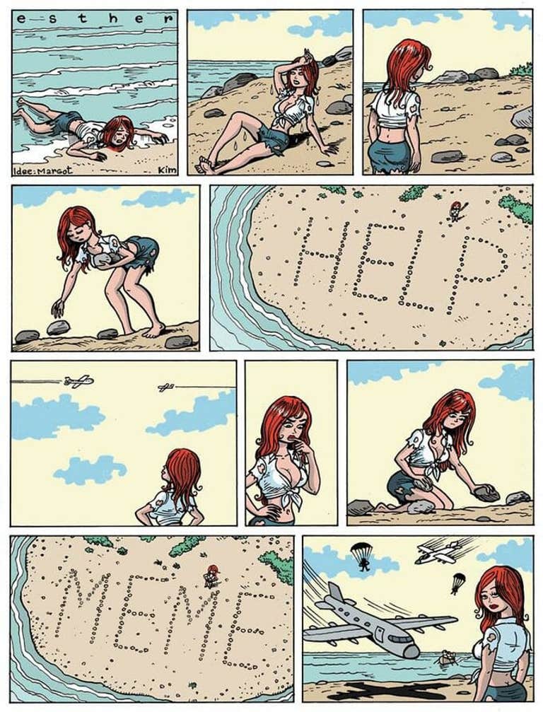esther verkest help meme