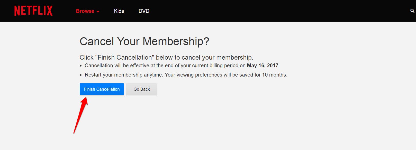 How to cancel your Netflix account