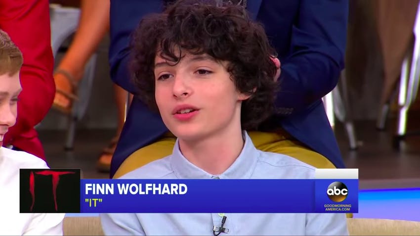 it cast : finn wolfhard