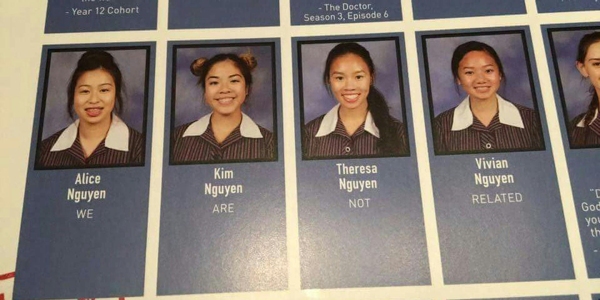 4 girls tired of the same racist question dropped a hilarious yearbook quote  - The Daily Dot