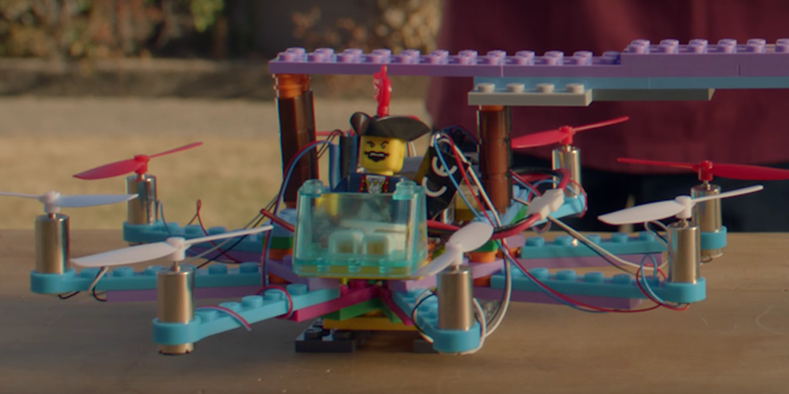 This dude took his Tinder match on a date to build a LEGO drone